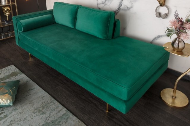 Dinlenme Koltuk Modeli Modern Kanepe Yeşil Renk Kumaşlı Kadife Josefin