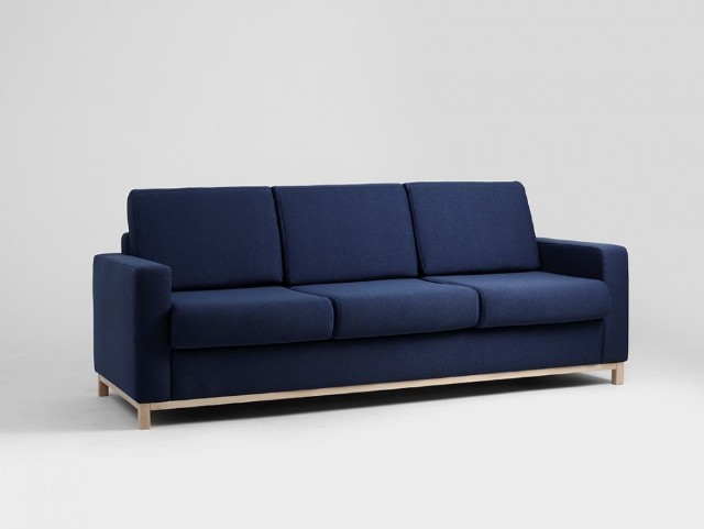 Modern Koltuk Takım Oturma Odası Kanepe Modeli Mavi Renk Kumaş