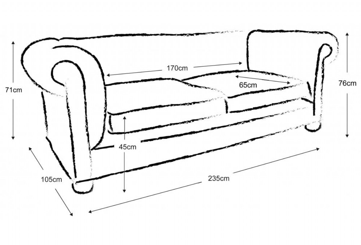 Vıntage Chesterfield Modeli