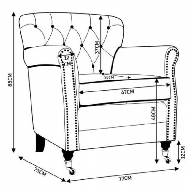 Deri Berjer Tekli Koltuk