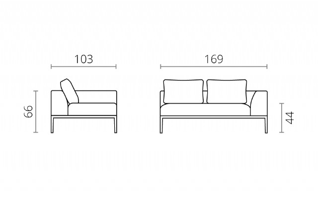 Kanepe Model İki Kişilik Modern Koltuk