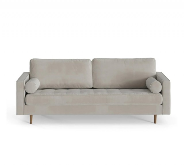 Krem Renk Modern Kanepe