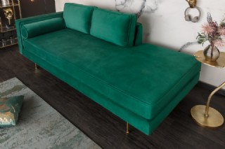 Dinlenme Koltuk Modeli Modern Kanepe Yeşil Renk Kumaşlı Kadife Josefin